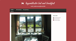 Desktop Screenshot of bed-and-breakfast-logumkloster.dk